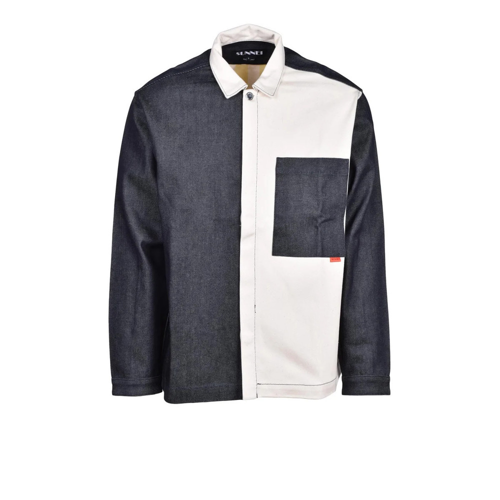 SUNNEI Striped Shirt Blue/White - Cotton